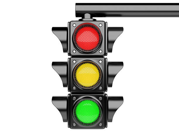 LED Traffic Signal Light with Intelligent Controller